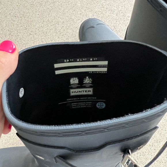 NEW Hunter boots Size 10 NEVER WORN. - Picture 6 of 6